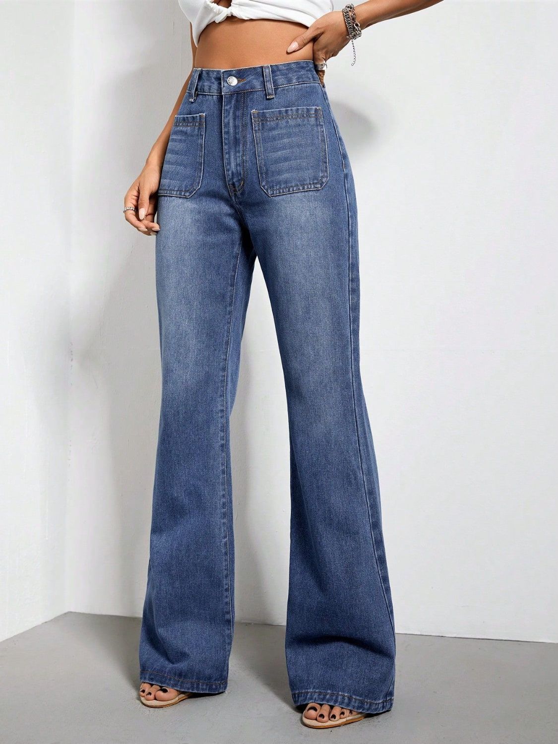 Bootcut Jeans with Pockets - Classique Collection
