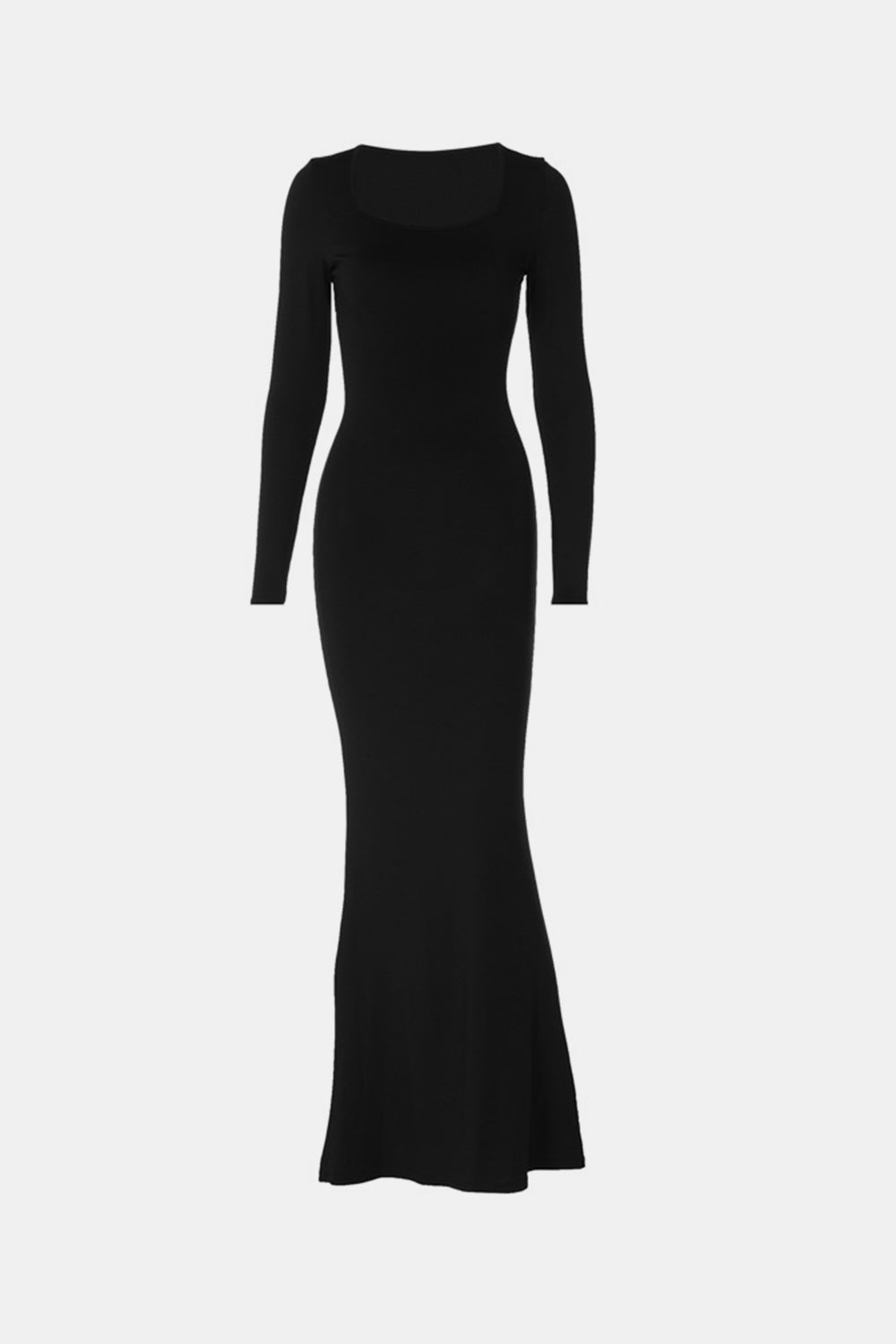 Basic Bae Built-In Shapewear Square Neck Long Sleeve Maxi Dress - Classique Collection
