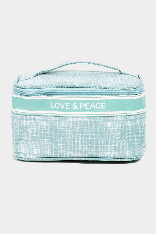 Fame Love & Peace Striped Handle Bag - ClassiQ
