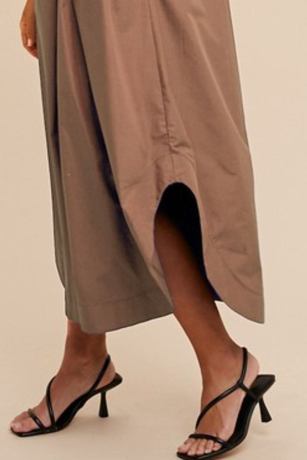 Annie Wear Smocked Puff Sleeve Midi Dress - ClassiQ