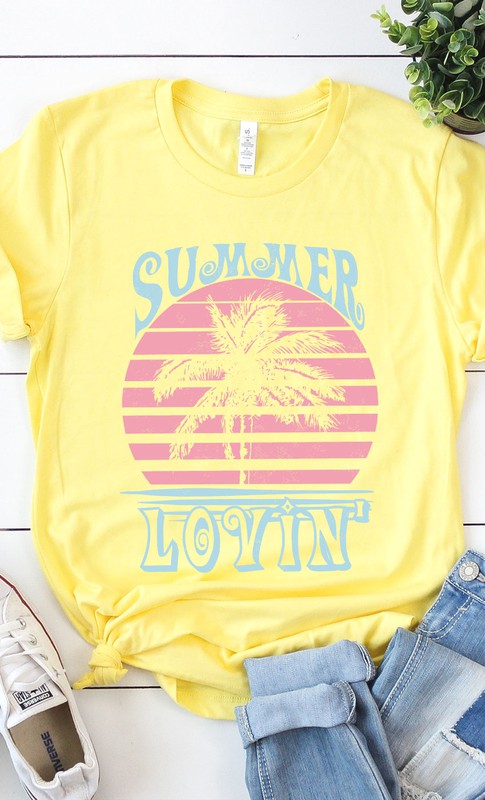 Retro Summer Lovin Graphic Tee - ClassiQ