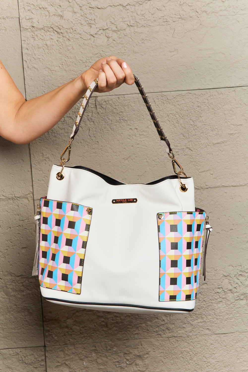 Nicole Lee USA Quihn 3-Piece Handbag Set - ClassiQ