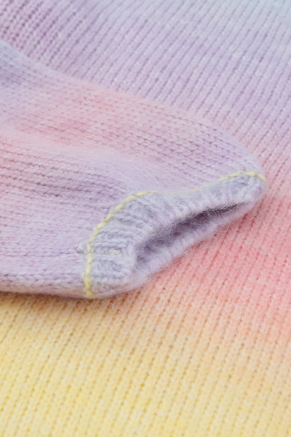 Gradient Open Front Drop Shoulder Cardigan - ClassiQ