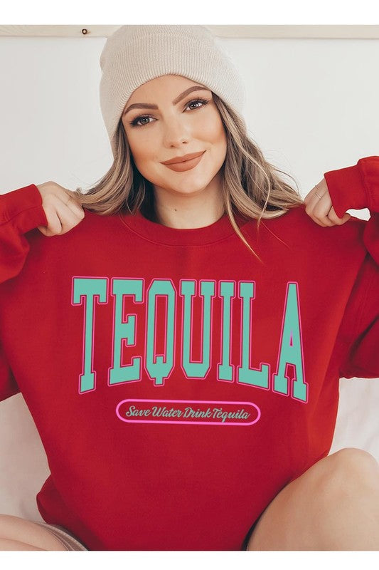 Tequila Drink Graphic Fleece Sweatshirts - Classique Collection