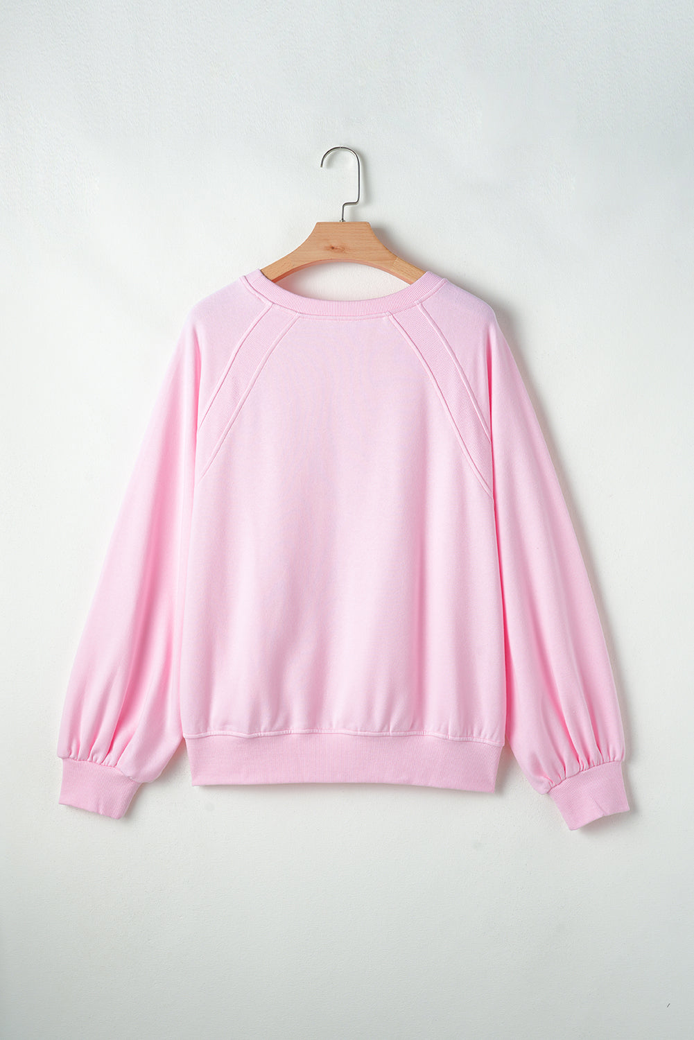 Valentine’s Day HUG AND KISSES Round Neck Sweatshirt - Classique Collection