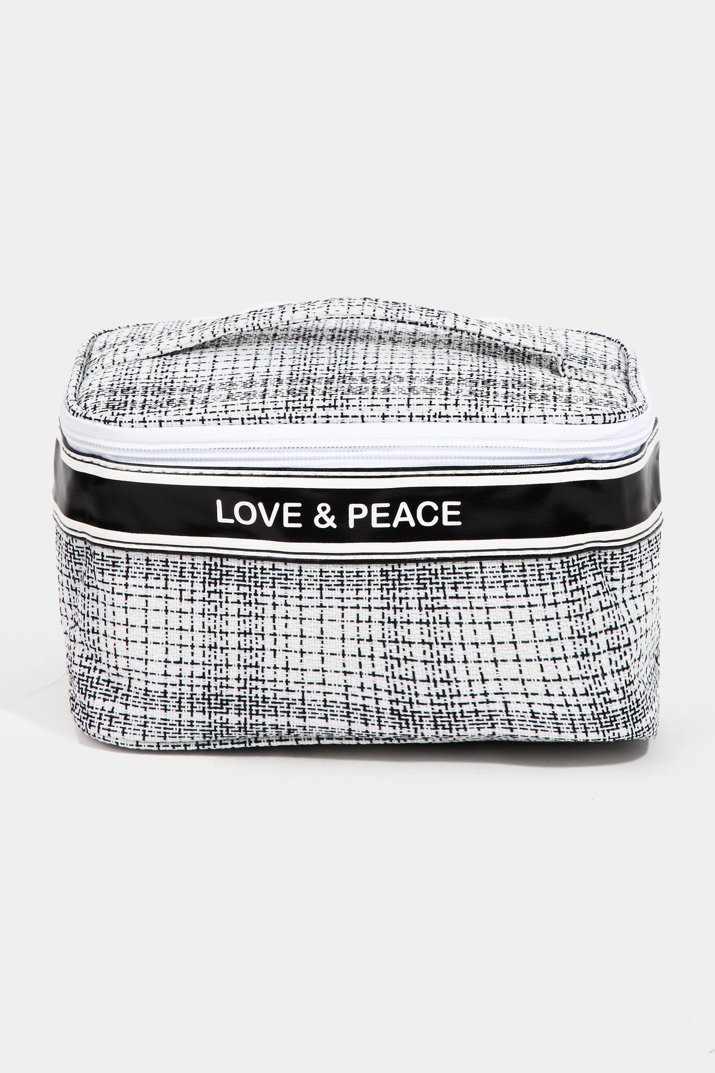 Fame Love & Peace Striped Handle Bag - ClassiQ