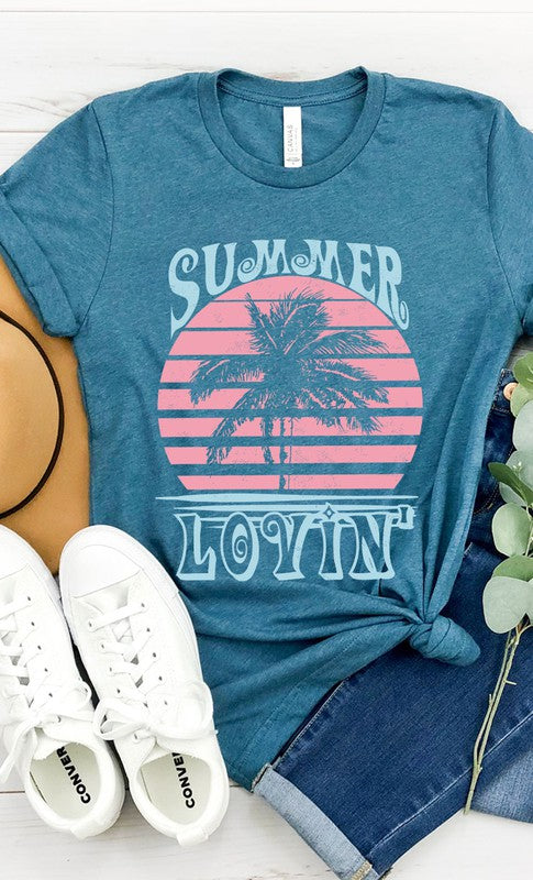 Retro Summer Lovin Graphic Tee - ClassiQ