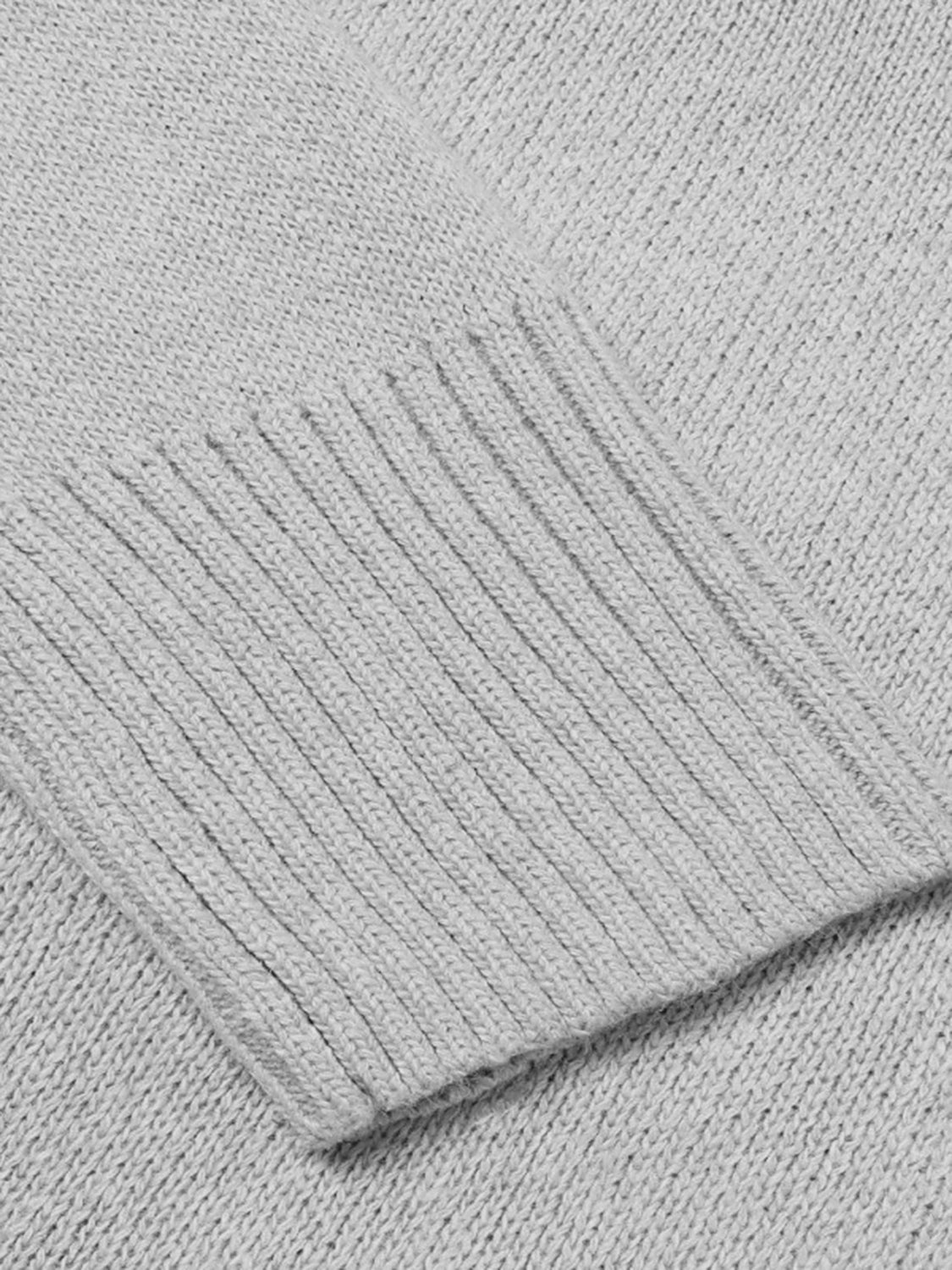 V-Neck Long Sleeve Knit Top - ClassiQ