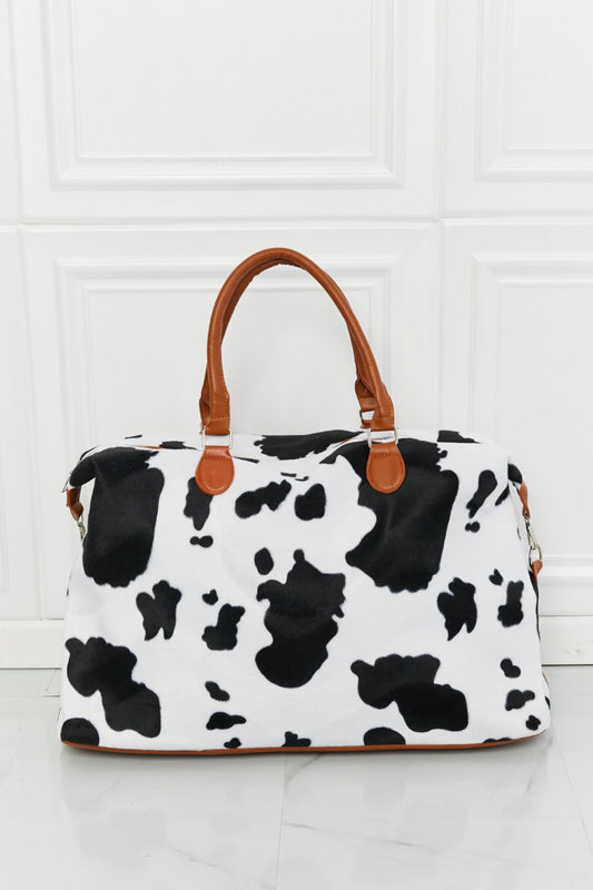 Animal Print Plush Weekender BagBag