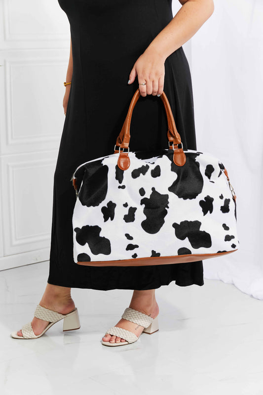 Animal Print Plush Weekender BagBag