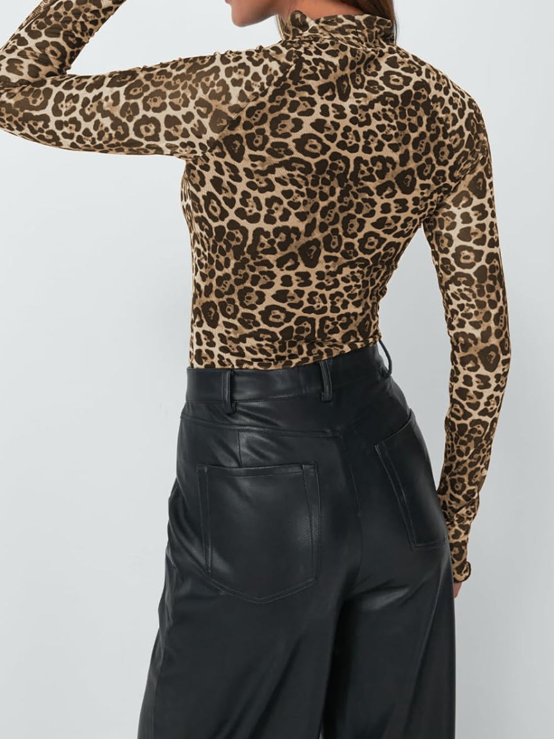 Lovelet Mock Neck Long Sleeve Top - Classique Collection