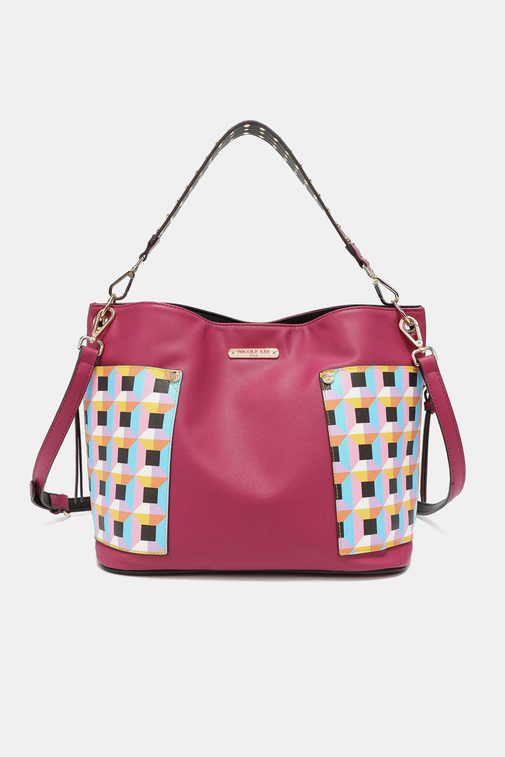 Nicole Lee USA Quihn 3-Piece Handbag Set - ClassiQ