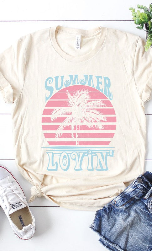 Retro Summer Lovin Graphic Tee - ClassiQ