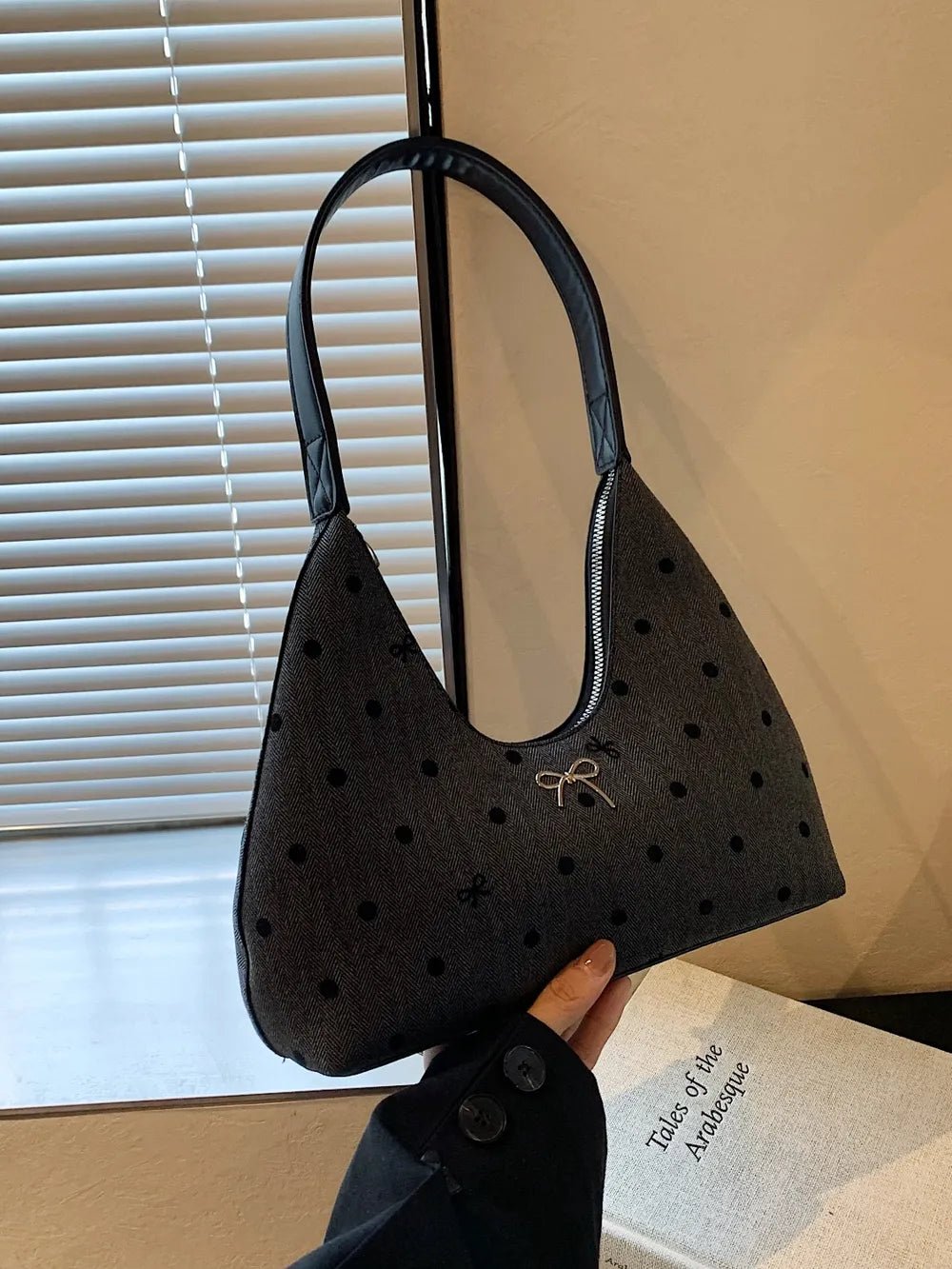 Bow Moon Shape Shoulder BagBag