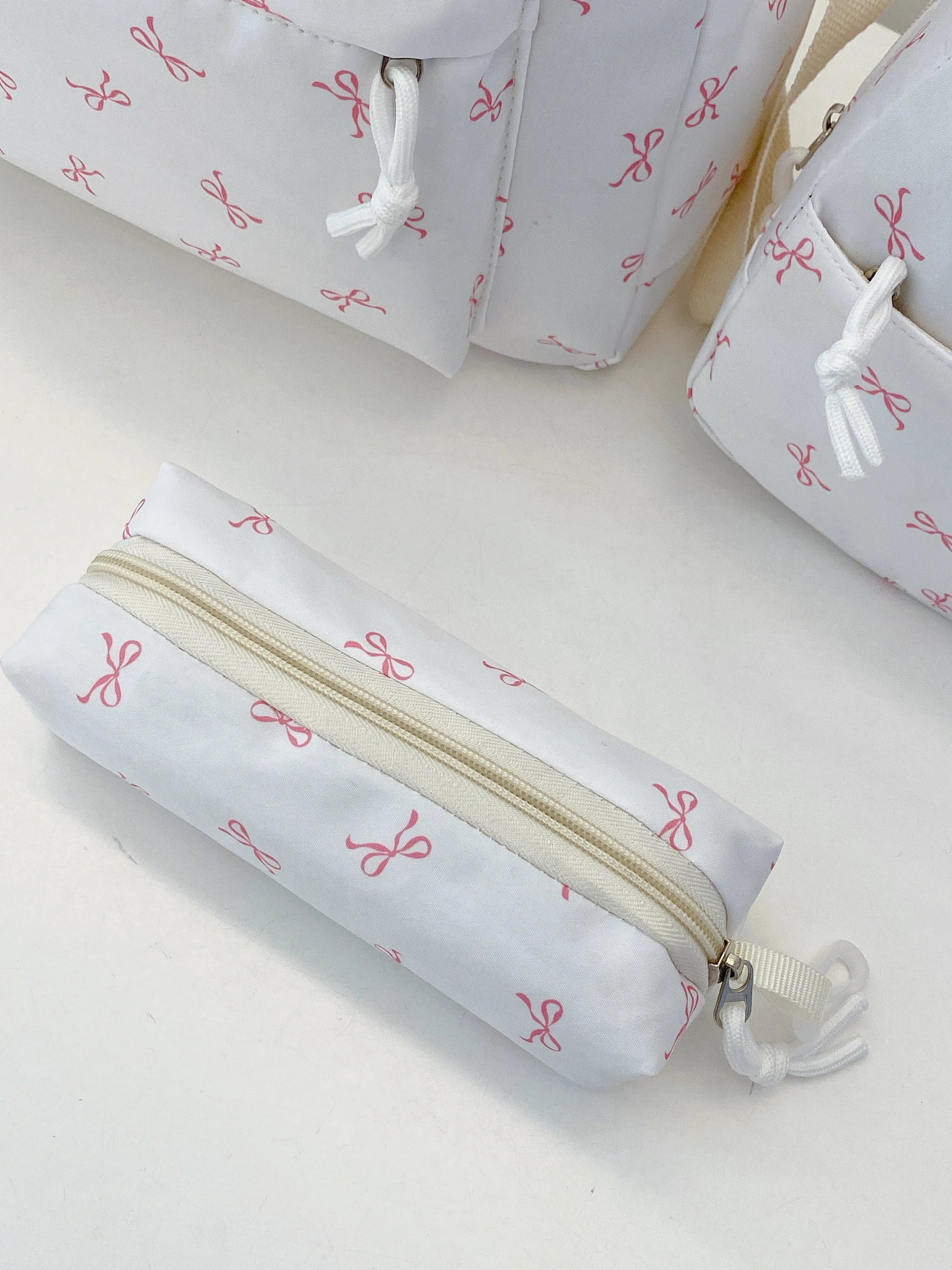 Bow Print 3 - Piece Bag SetBag