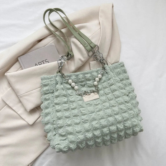 Bubble Textured Tote BagBag