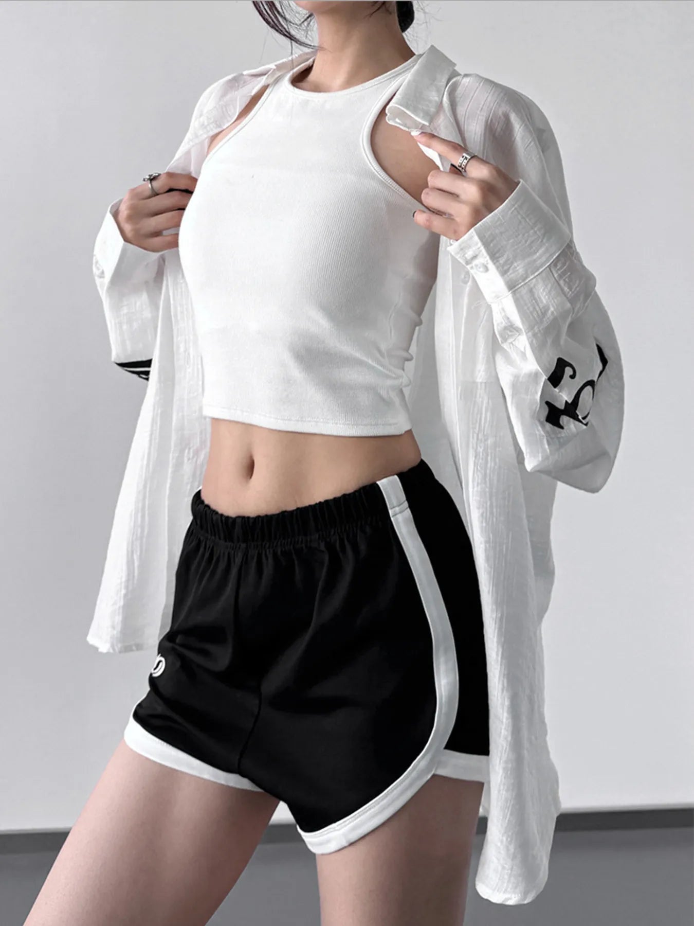 Button - Up Long Sleeve Oversized Shirt