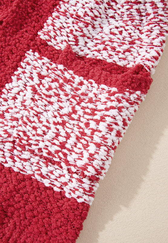 Contrast Trim Open Front Longline Cardigan - Classique Collection