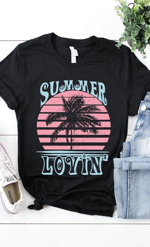 Retro Summer Lovin Graphic Tee - ClassiQ