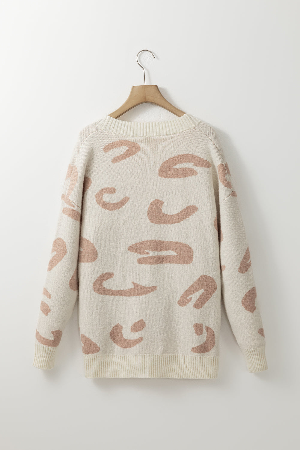 Leopard V Neck Button Down Cardigan - ClassiQ