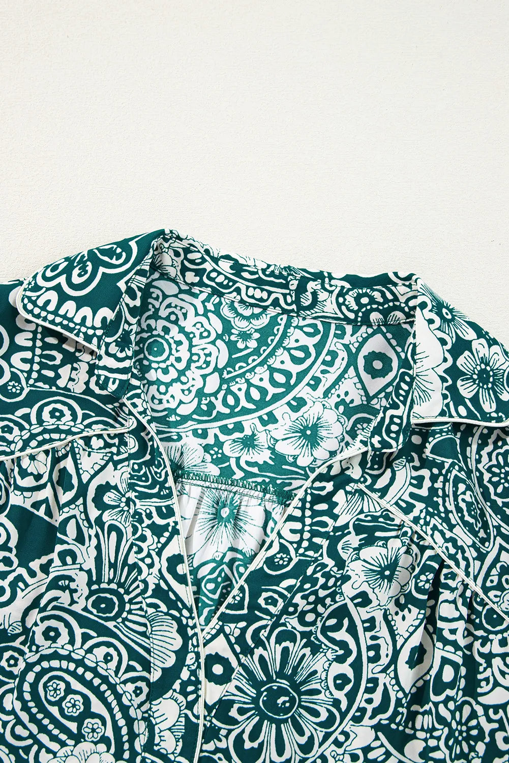 Plus Size Ruffled Printed Flounce Sleeve Dress - Classique Collection