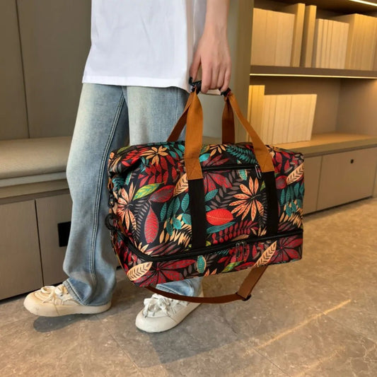 Canvas Printed Travel BagBag