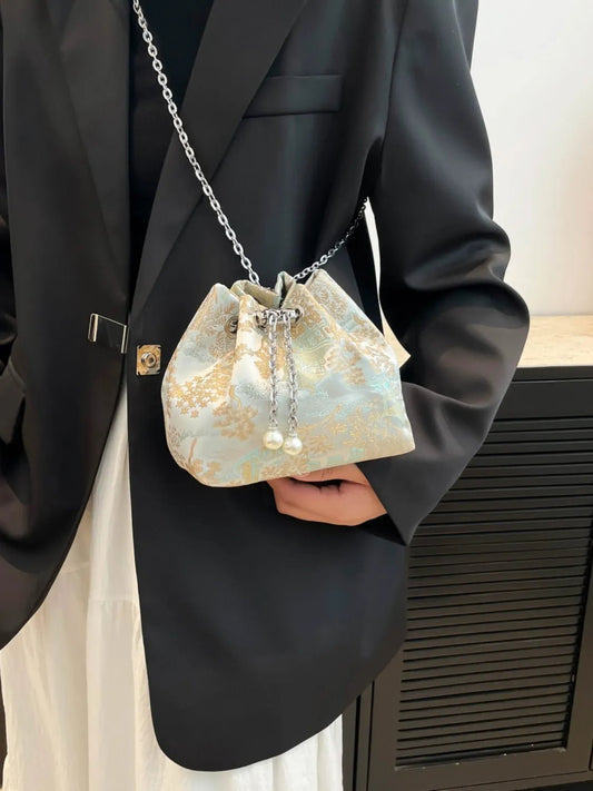 Chain Strap Bucket BagBag