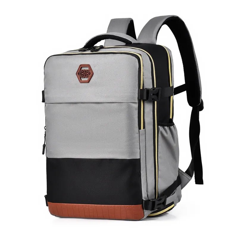 Color Block Multi - Pockets Backpack BagBag