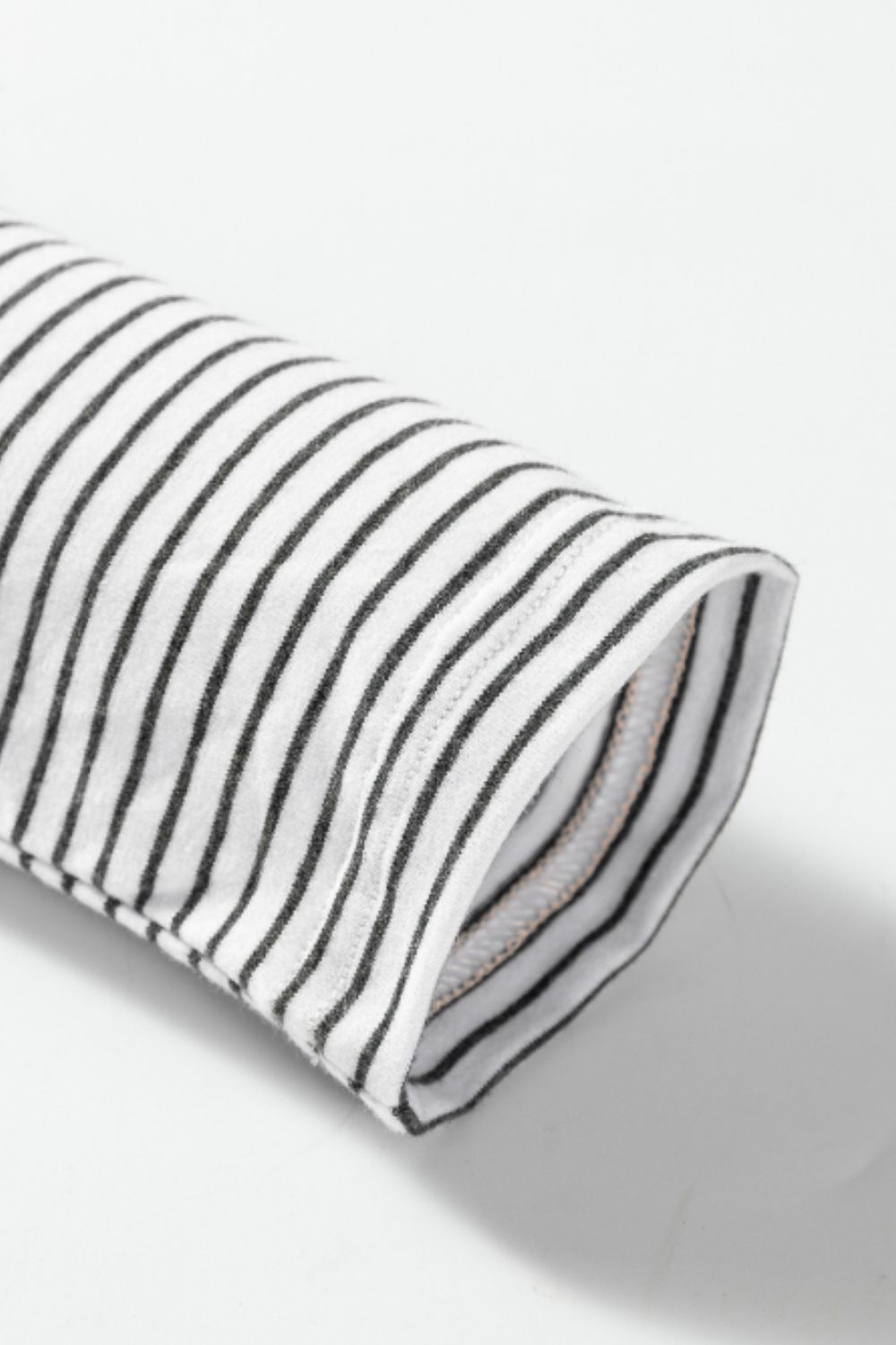 Open Front Long Sleeve Striped Cardigan with Pockets - Classique Collection