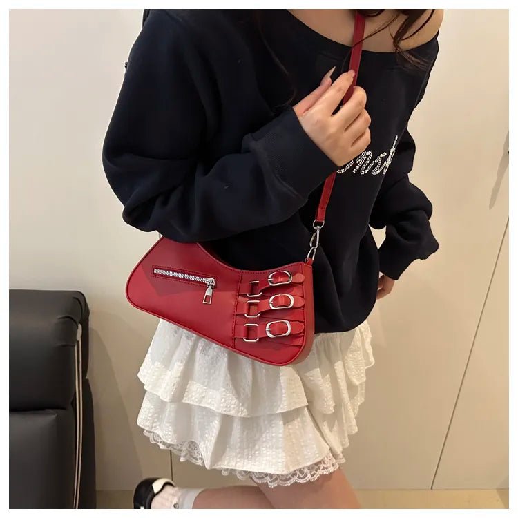 Decor Buckle Shoulder BagBag