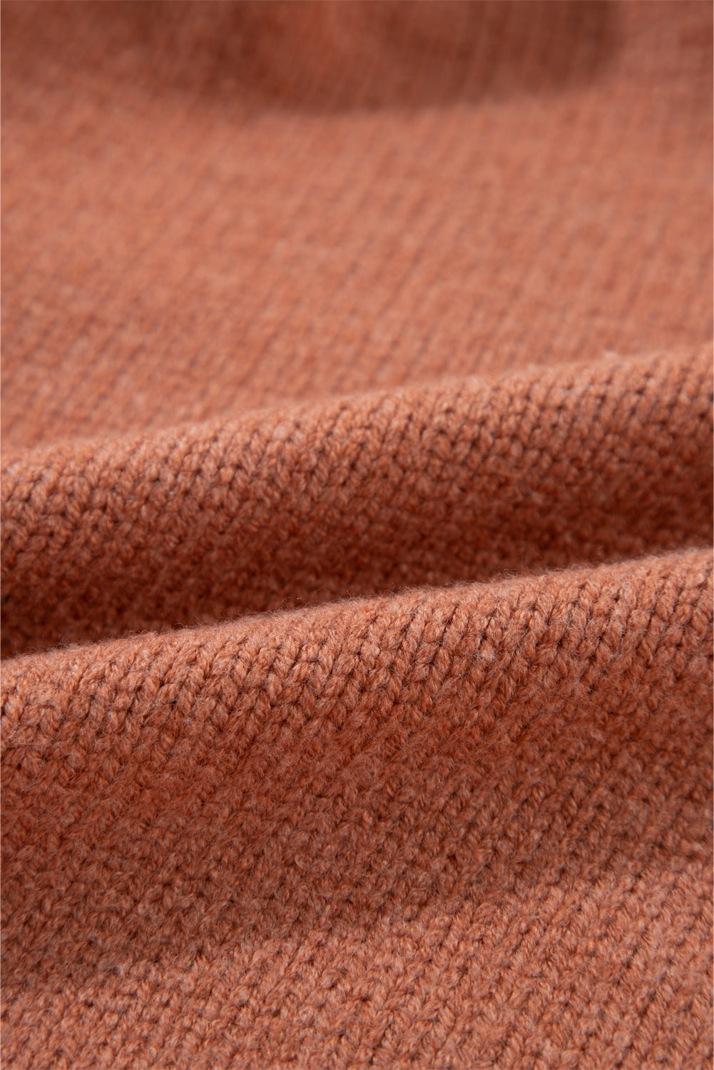 Slit Open Front Dropped Shoulder Cardigan - ClassiQ