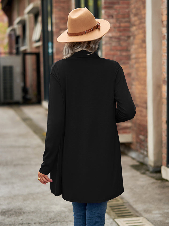 Open Front Long Sleeve Cardigan - Classique Collection