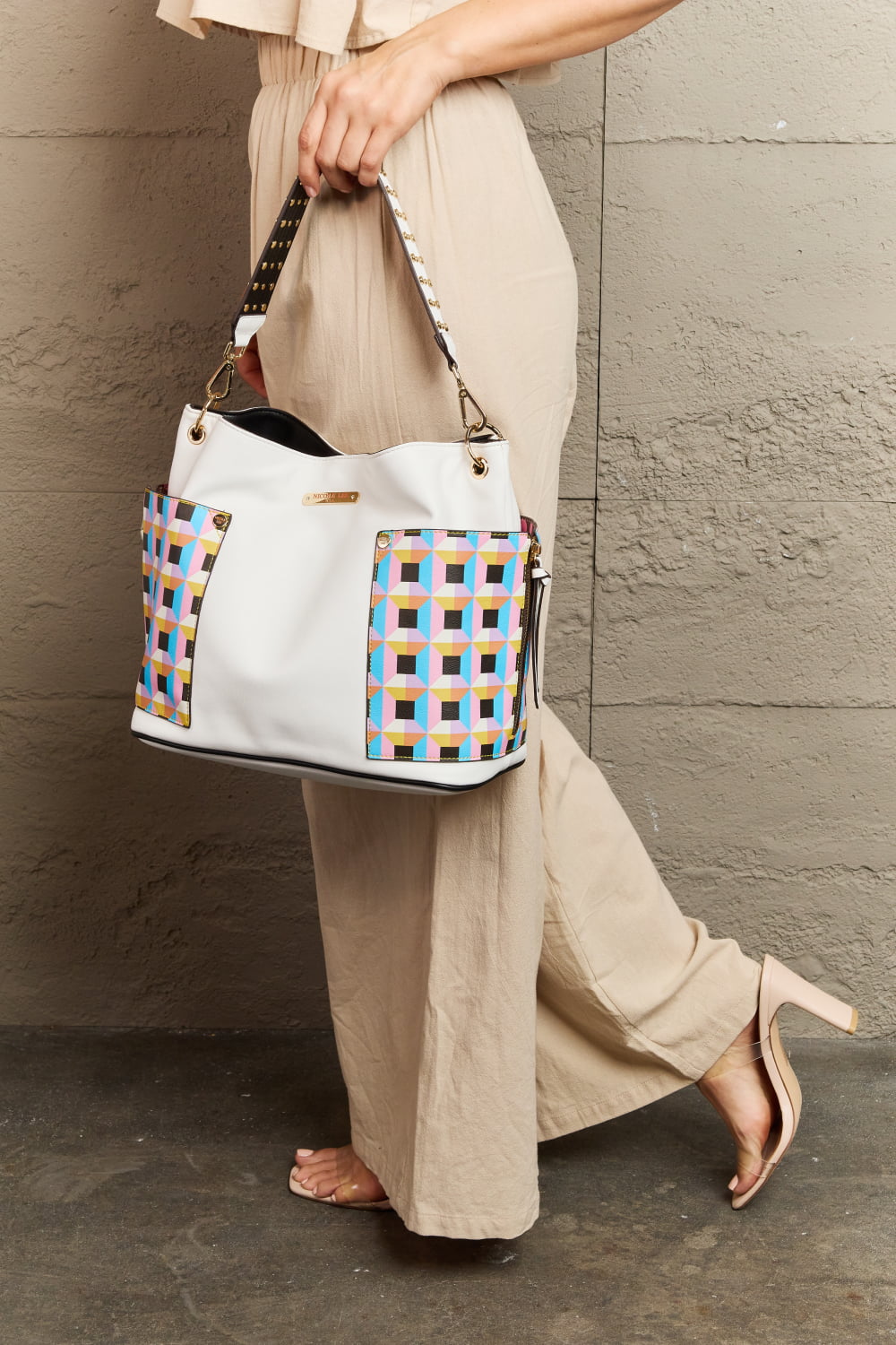 Nicole Lee USA Quihn 3-Piece Handbag Set - ClassiQ