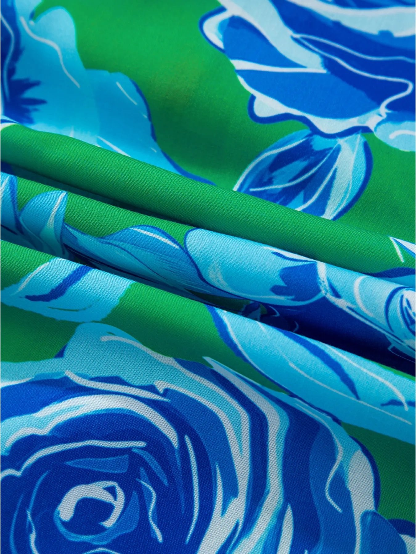 Floral Frilled V Neck Short Sleeve Blouse