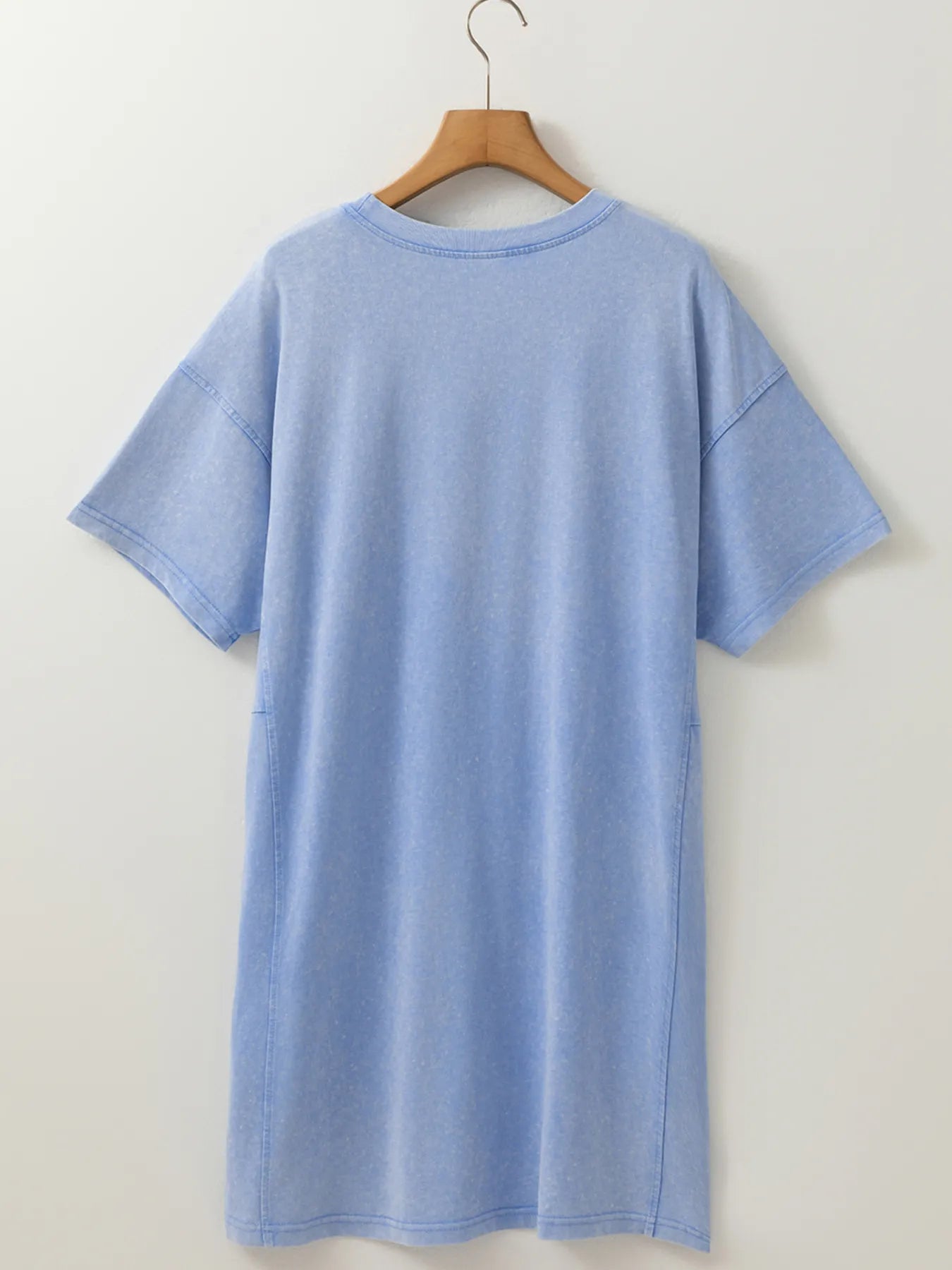 Flower Oversized Round Neck T-Shirt