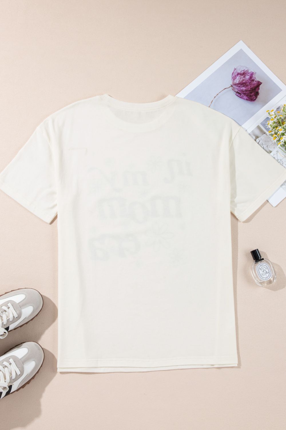 IN MY MOM ERA Round Neck Short Sleeve T-Shirt - ClassiQ
