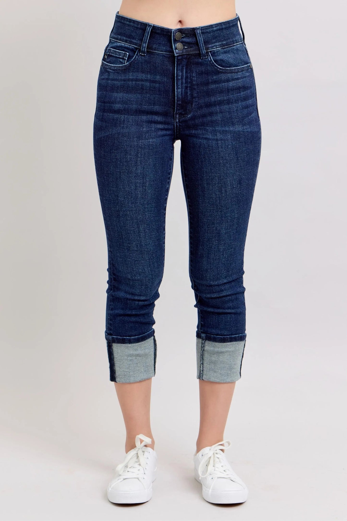 Judy Blue High - Waist Double Waist Band Skinny Jeans