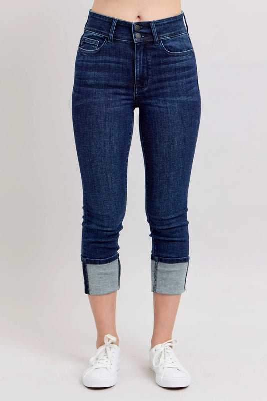 Judy Blue High - Waist Double Waist Band Skinny Jeans