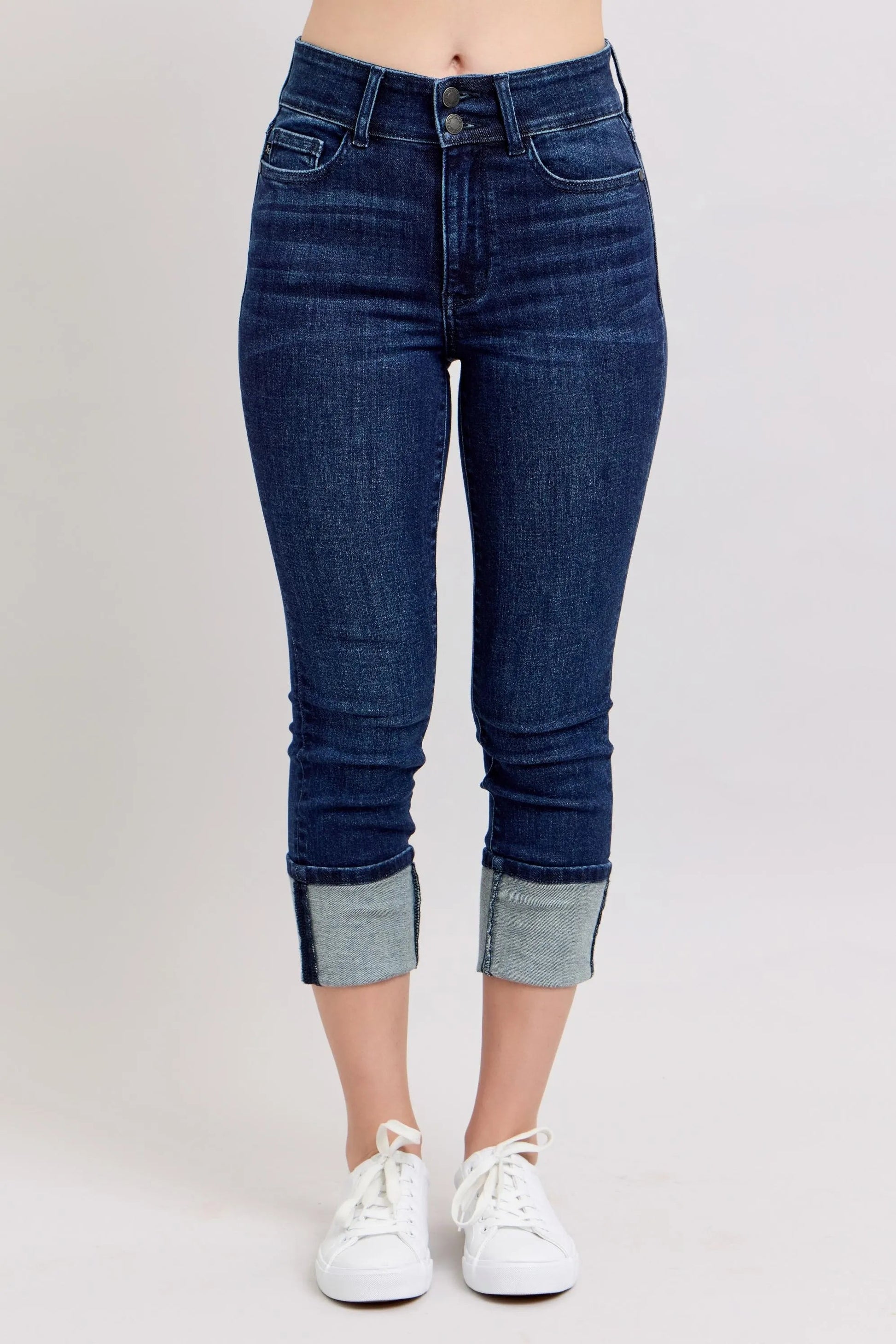Judy Blue High - Waist Double Waist Band Skinny Jeans