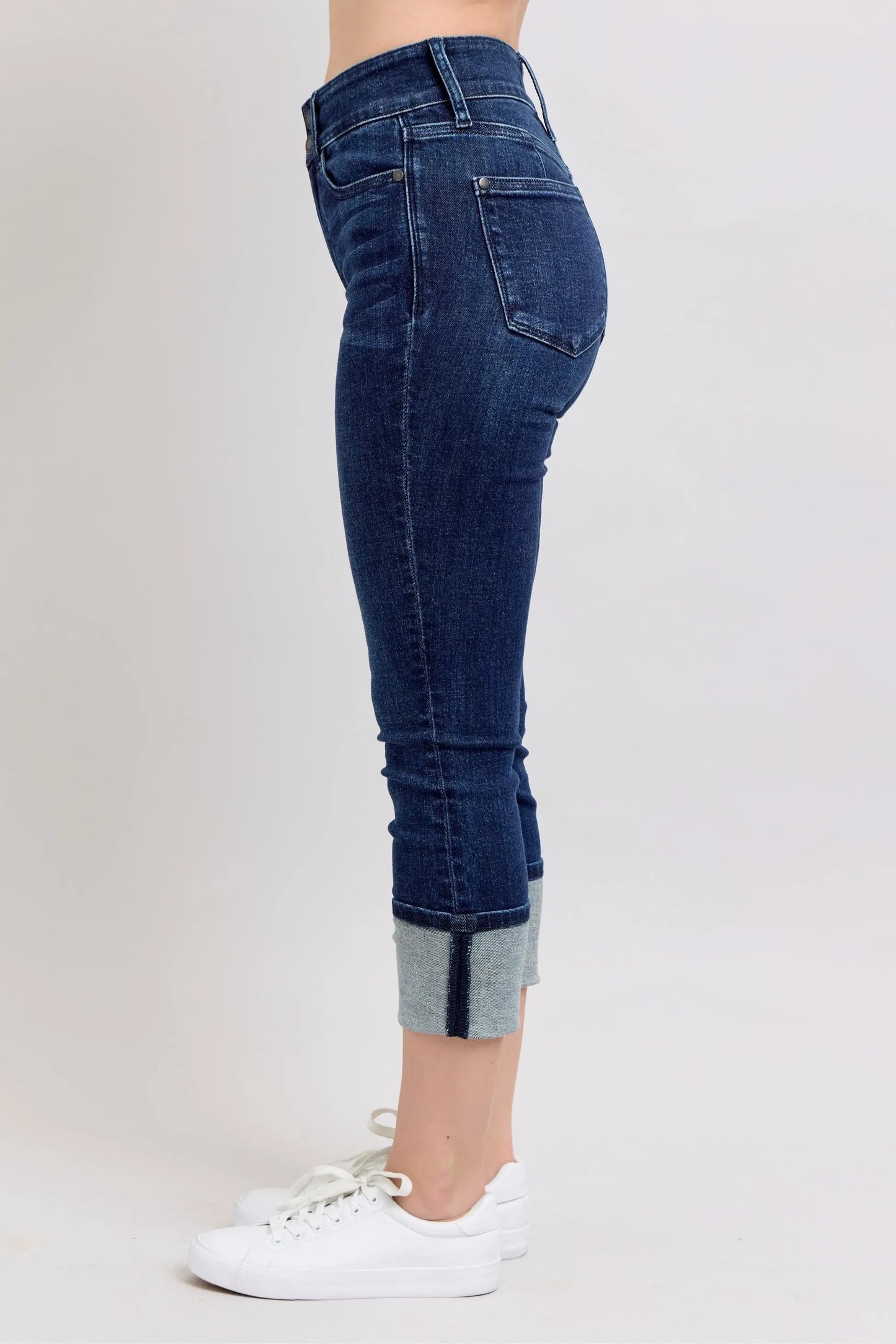 Judy Blue High - Waist Double Waist Band Skinny Jeans