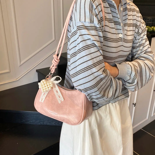 Knotted Strap Shoulder BagBag