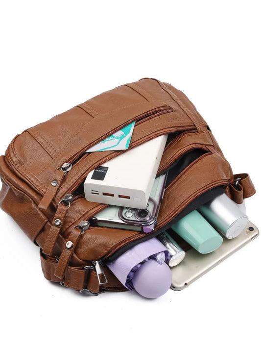 Multi - Compartment Crossbody BagBag