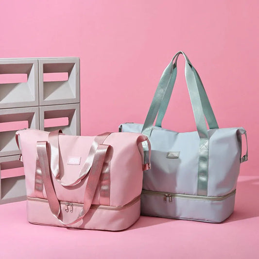 Multi Pocket Nylon Travel BagBag