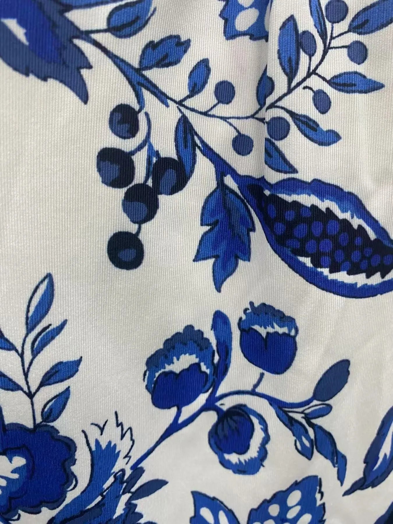 Off - Shoulder Floral Print Blouse