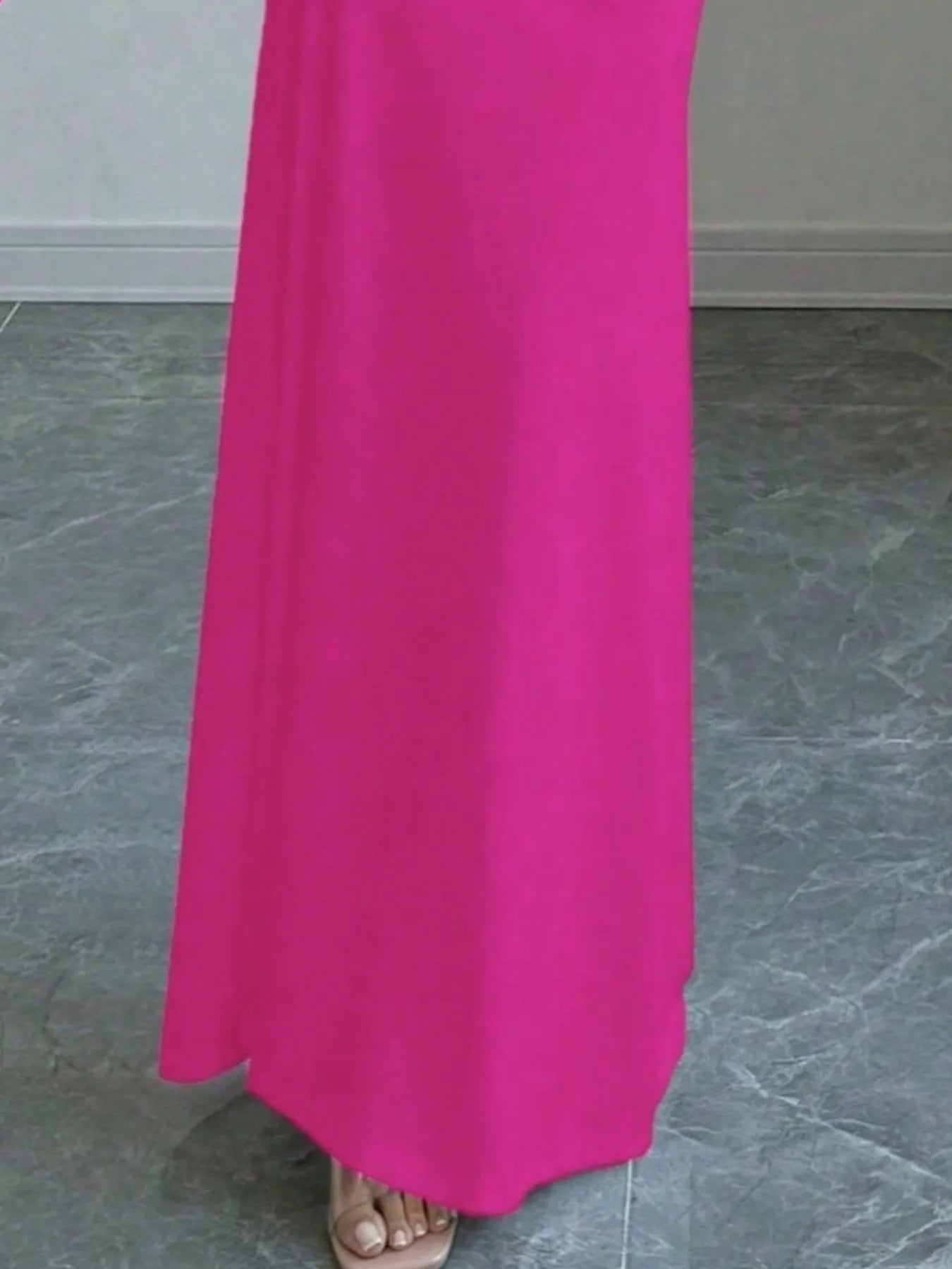 Off - Shoulder Long Sleeve Bodycon Maxi Dress