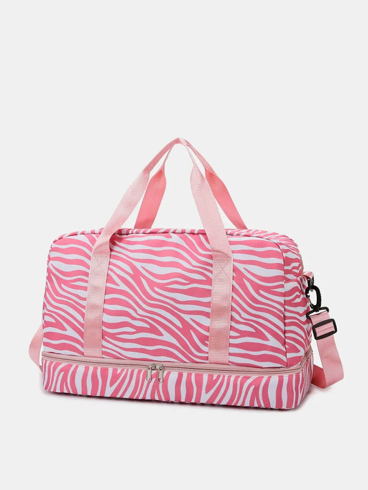 Oxford Cloth Leopard Travel BagBag