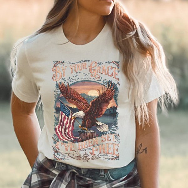 Plus - By Your Grace American Christian T-shirt