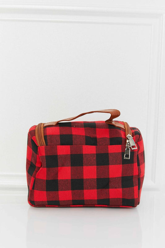 Printed Makeup Bag with StrapBag