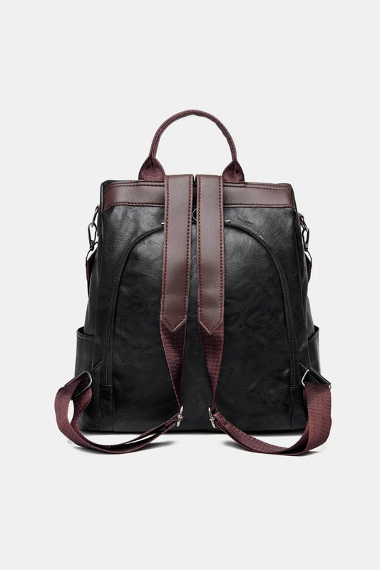 PU Leather Large Backpack BagBag