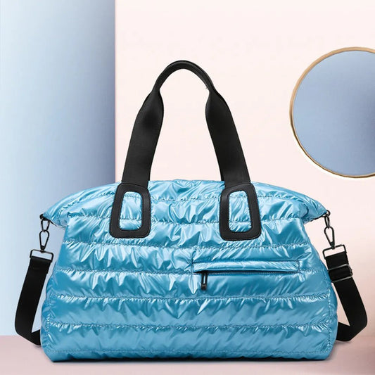 Quilted Nylon Oversize Travel BagBag
